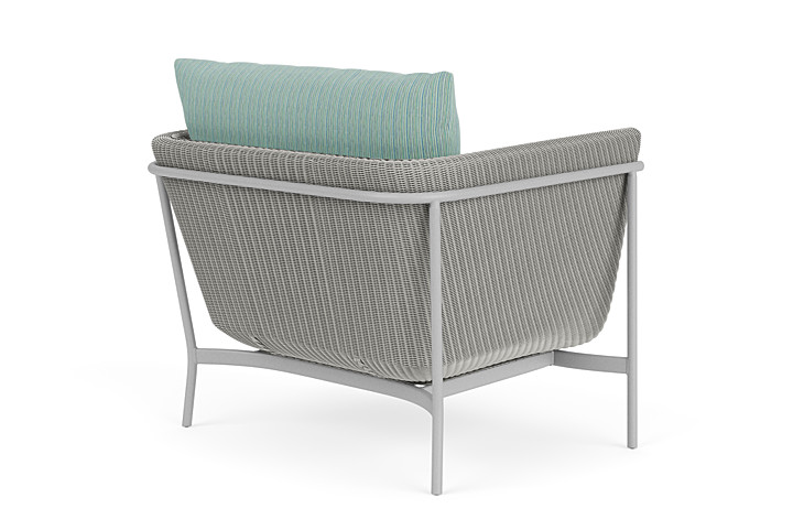 Lloyd Flanders™ Solstice Lounge Chair - Platinum, Metallic Silver