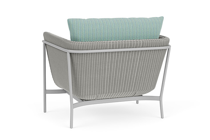 Lloyd Flanders™ Solstice Lounge Chair - Platinum, Metallic Silver