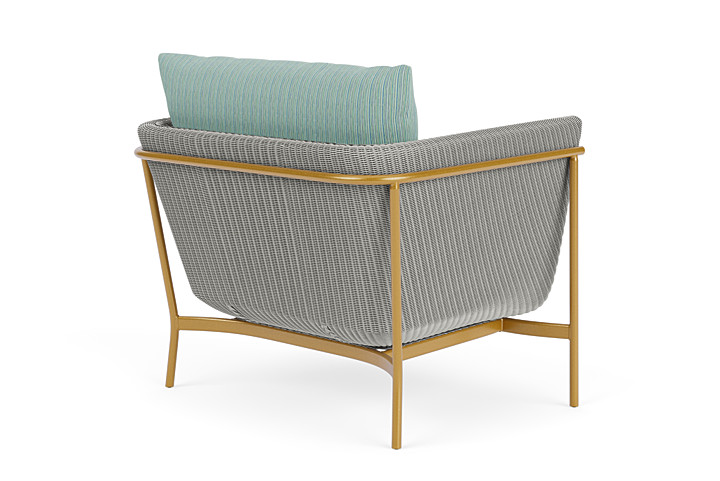 Lloyd Flanders™ Solstice Lounge Chair - Platinum, Metallic Gold