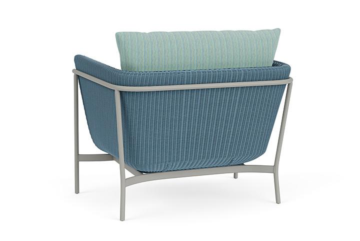 Lloyd Flanders™ Solstice Lounge Chair - Stillwater, Platinum