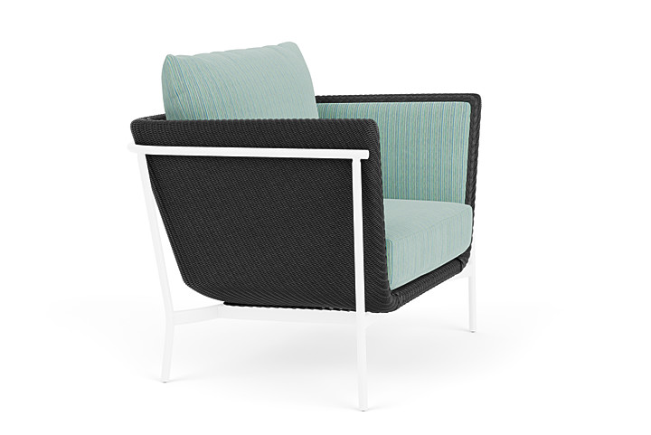 Lloyd Flanders™ Solstice Lounge Chair - Charcoal, White