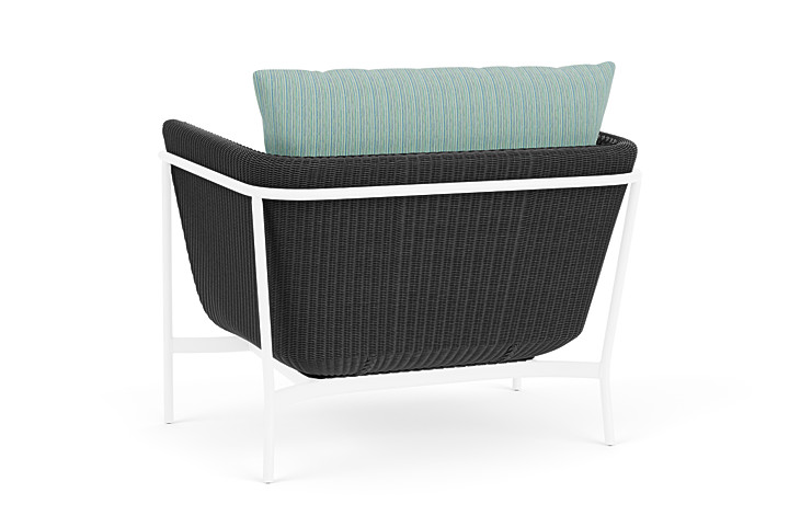 Lloyd Flanders™ Solstice Lounge Chair - Charcoal, White