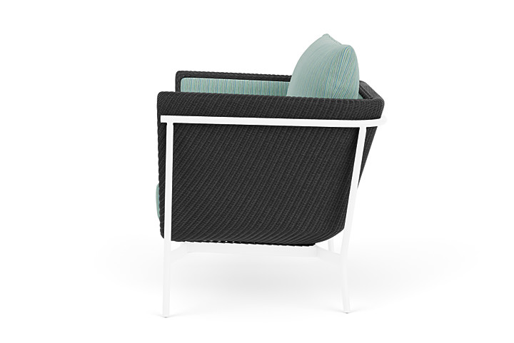 Lloyd Flanders™ Solstice Lounge Chair - Charcoal, White