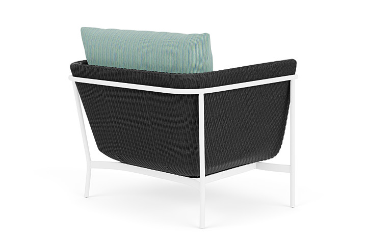 Lloyd Flanders™ Solstice Lounge Chair - Charcoal, Matte White