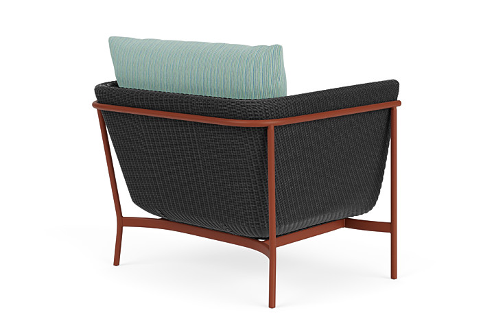 Lloyd Flanders™ Solstice Lounge Chair - Charcoal, Terracotta