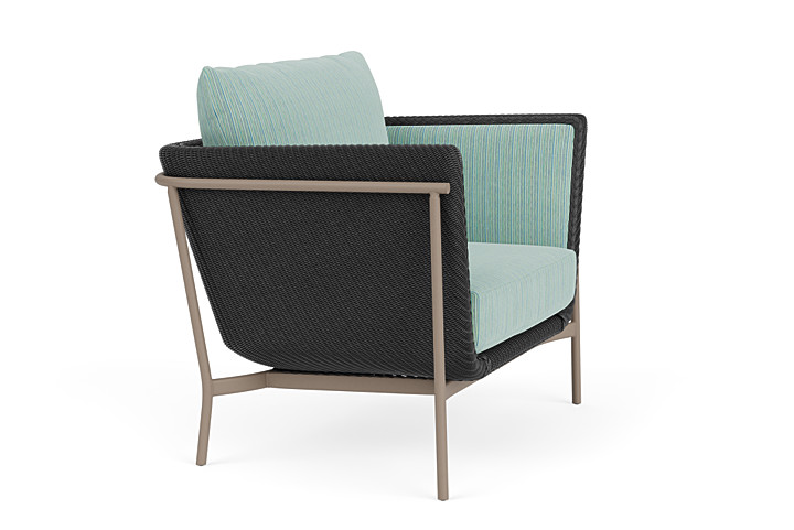 Lloyd Flanders™ Solstice Lounge Chair - Charcoal, French Beige