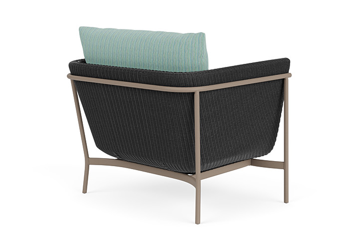 Lloyd Flanders™ Solstice Lounge Chair - Charcoal, French Beige