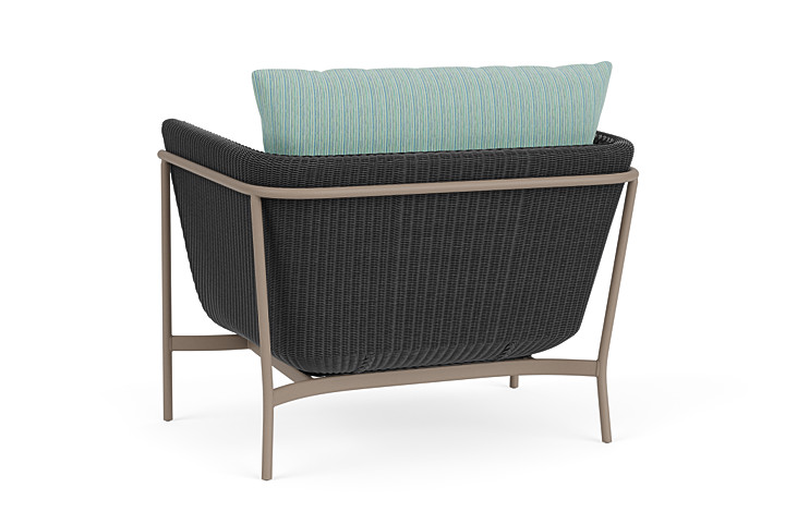 Lloyd Flanders™ Solstice Lounge Chair - Charcoal, French Beige