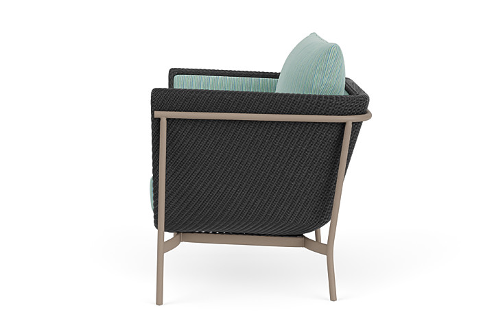 Lloyd Flanders™ Solstice Lounge Chair - Charcoal, French Beige