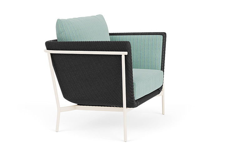 Lloyd Flanders™ Solstice Lounge Chair - Charcoal, Ivory