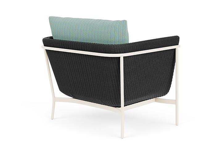 Lloyd Flanders™ Solstice Lounge Chair - Charcoal, Ivory