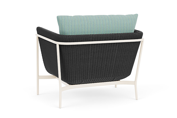 Lloyd Flanders™ Solstice Lounge Chair - Charcoal, Ivory