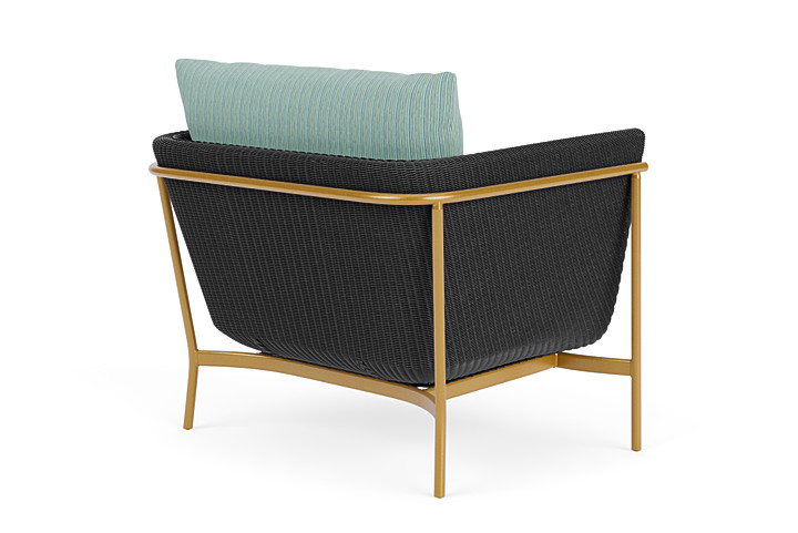 Lloyd Flanders™ Solstice Lounge Chair - Charcoal, Metallic Gold