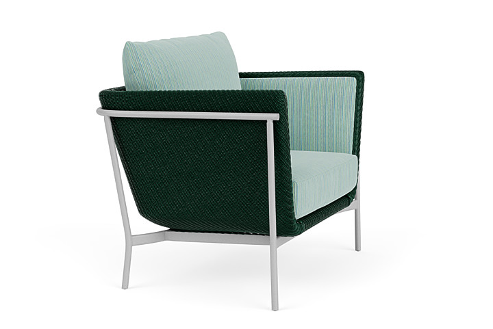 Lloyd Flanders™ Solstice Lounge Chair - Woodland, Metallic Silver