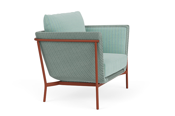 Lloyd Flanders™ Solstice Lounge Chair - Sea Glass, Terracotta