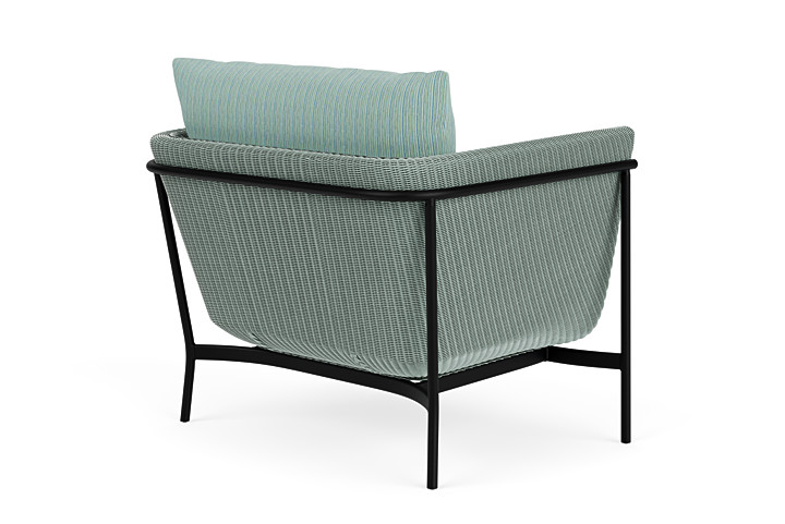 Lloyd Flanders™ Solstice Lounge Chair - Sea Glass, Ebony