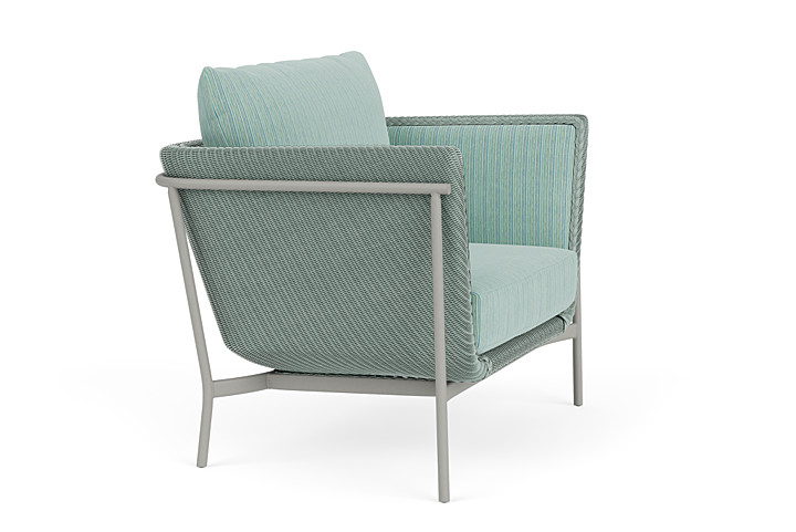 Lloyd Flanders™ Solstice Lounge Chair - Sea Glass, Platinum