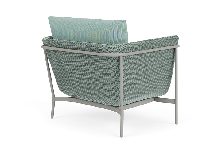 Lloyd Flanders™ Solstice Lounge Chair - Sea Glass, Platinum