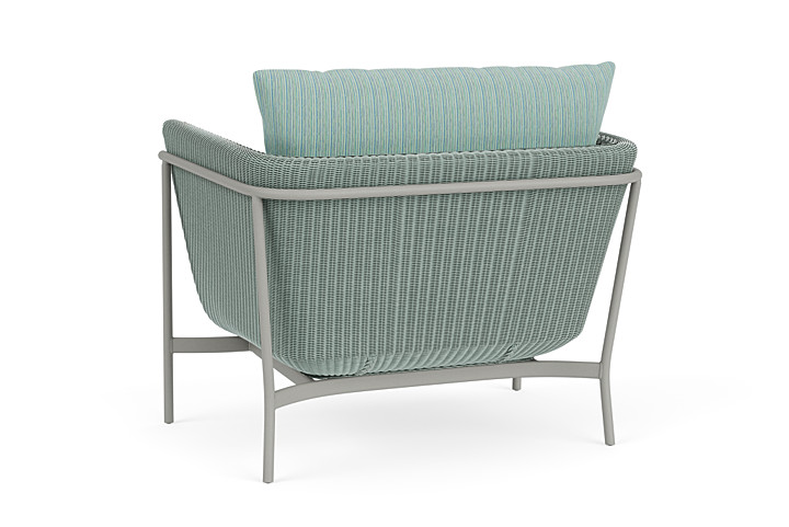 Lloyd Flanders™ Solstice Lounge Chair - Sea Glass, Platinum