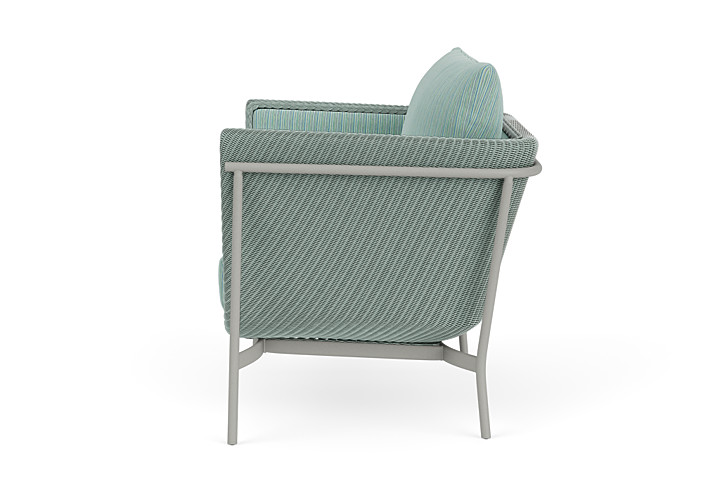 Lloyd Flanders™ Solstice Lounge Chair - Sea Glass, Platinum