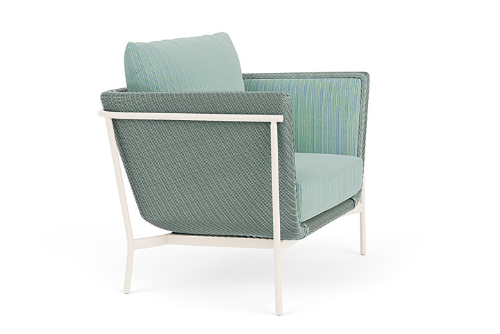 Lloyd Flanders™ Solstice Lounge Chair - Sea Glass, Ivory