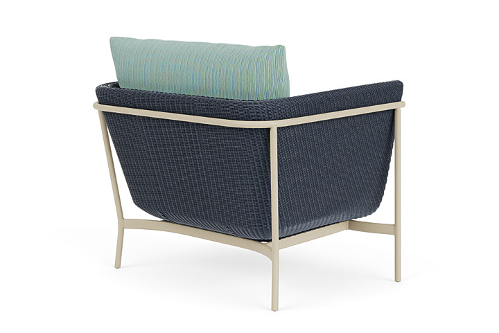 Lloyd Flanders™ Solstice Lounge Chair - Denim Blue, Linen