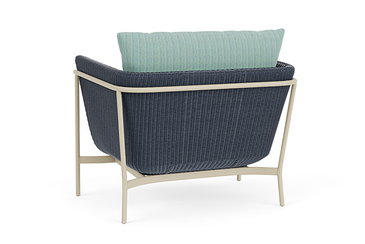 Lloyd Flanders™ Solstice Lounge Chair - Denim Blue, Linen