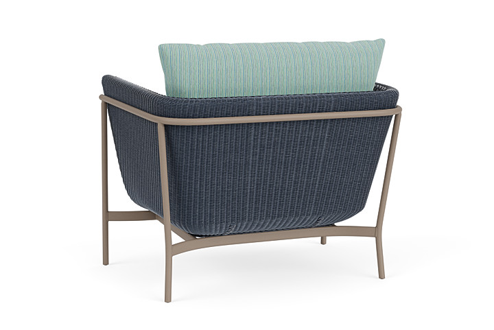 Lloyd Flanders™ Solstice Lounge Chair - Denim Blue, French Beige