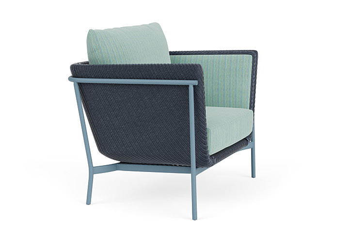 Lloyd Flanders™ Solstice Lounge Chair - Denim Blue, Stillwater