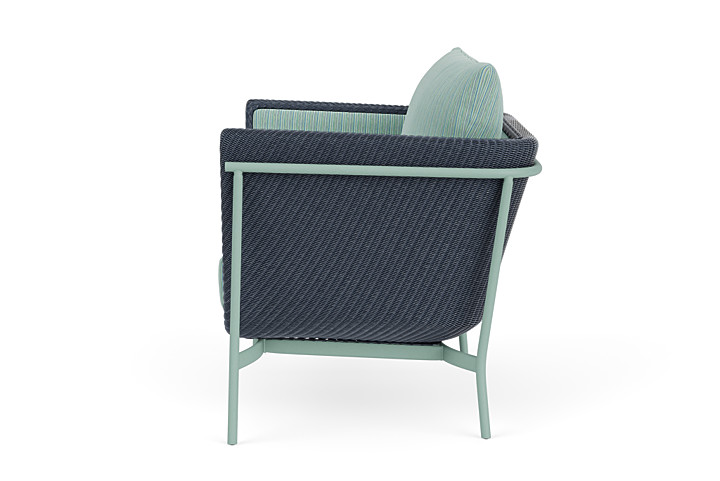 Lloyd Flanders™ Solstice Lounge Chair - Denim Blue, Sea Glass