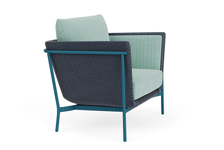 Lloyd Flanders™ Solstice Lounge Chair - Denim Blue, Peacock