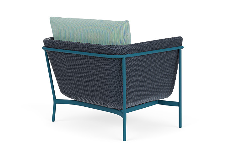 Lloyd Flanders™ Solstice Lounge Chair - Denim Blue, Peacock