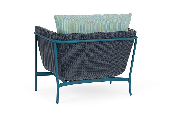 Lloyd Flanders™ Solstice Lounge Chair - Denim Blue, Peacock