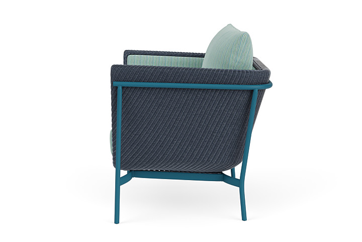 Lloyd Flanders™ Solstice Lounge Chair - Denim Blue, Peacock