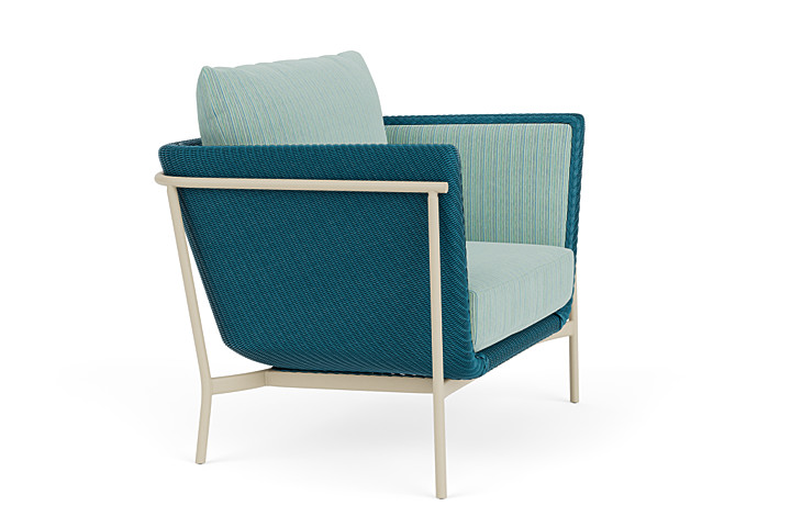 Lloyd Flanders™ Solstice Lounge Chair - Peacock, Linen