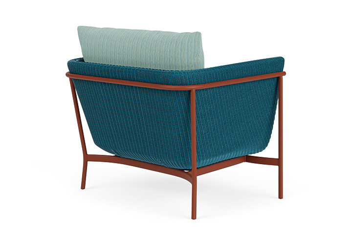 Lloyd Flanders™ Solstice Lounge Chair - Peacock, Terracotta