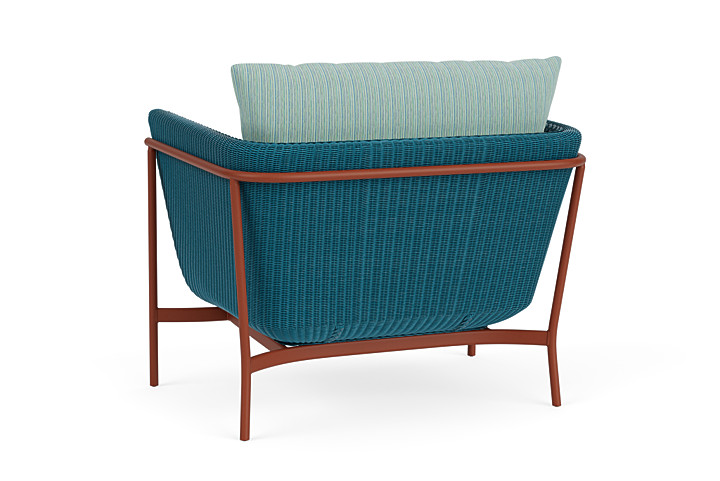 Lloyd Flanders™ Solstice Lounge Chair - Peacock, Terracotta