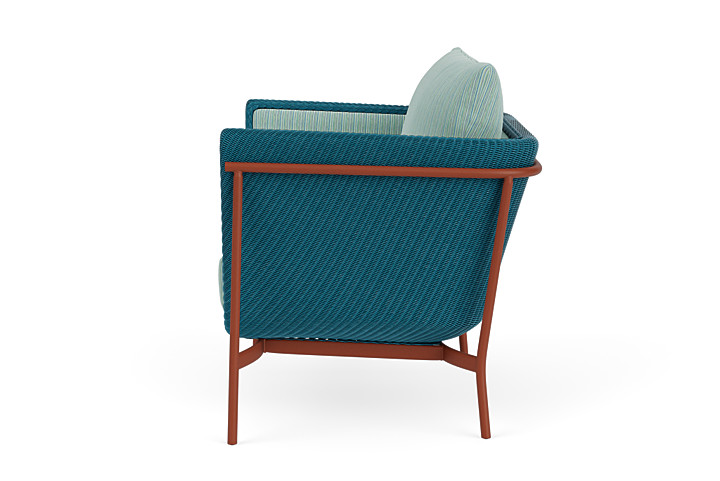 Lloyd Flanders™ Solstice Lounge Chair - Peacock, Terracotta