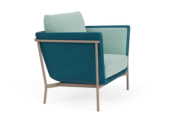 Lloyd Flanders™ Solstice Lounge Chair - Peacock, French Beige