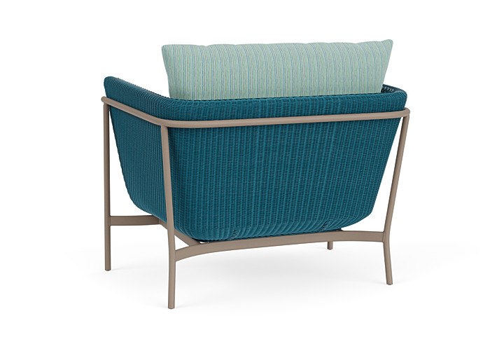 Lloyd Flanders™ Solstice Lounge Chair - Peacock, French Beige