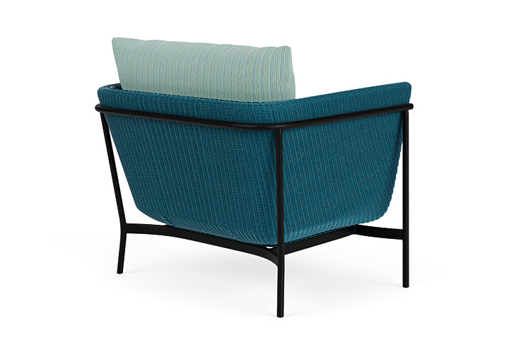 Lloyd Flanders™ Solstice Lounge Chair - Peacock, Ebony