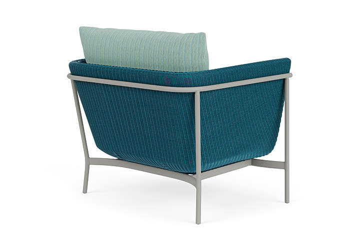 Lloyd Flanders™ Solstice Lounge Chair - Peacock, Platinum