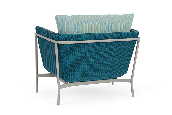 Lloyd Flanders™ Solstice Lounge Chair - Peacock, Platinum