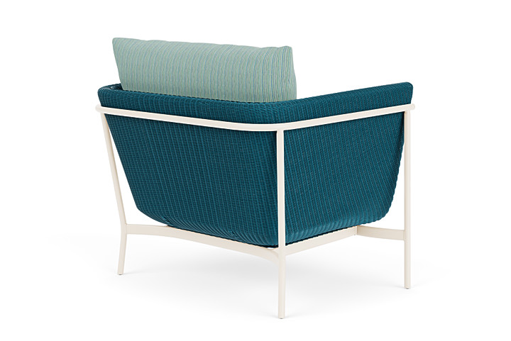 Lloyd Flanders™ Solstice Lounge Chair - Peacock, Ivory