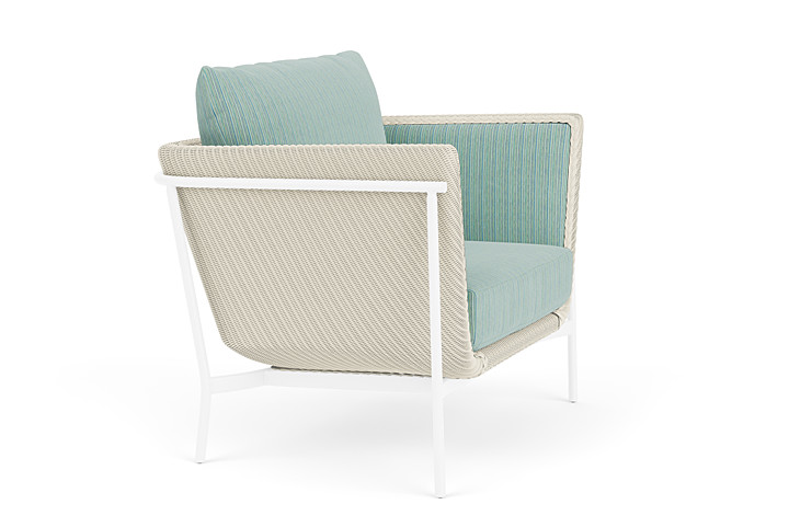 Lloyd Flanders™ Solstice Lounge Chair - Ivory, White