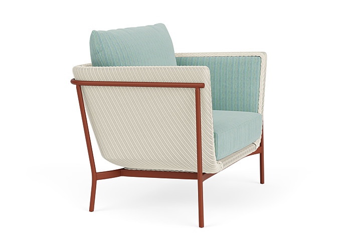 Lloyd Flanders™ Solstice Lounge Chair - Ivory, Terracotta