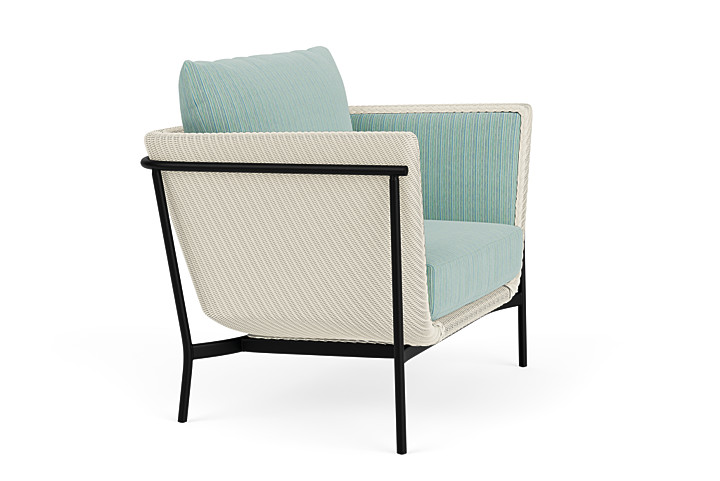 Lloyd Flanders™ Solstice Lounge Chair - Ivory, Ebony