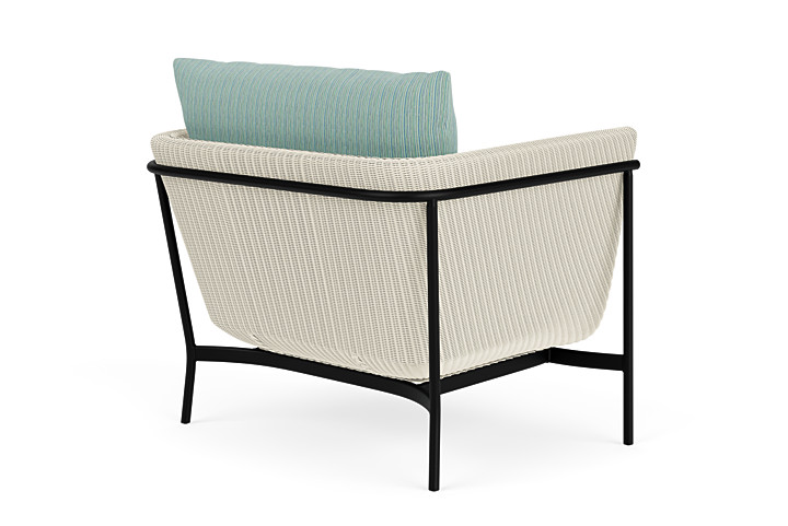 Lloyd Flanders™ Solstice Lounge Chair - Ivory, Ebony