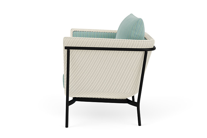 Lloyd Flanders™ Solstice Lounge Chair - Ivory, Ebony