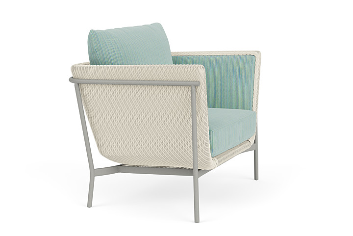 Lloyd Flanders™ Solstice Lounge Chair - Ivory, Platinum